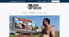 Desktop Screenshot of highrollergames.com